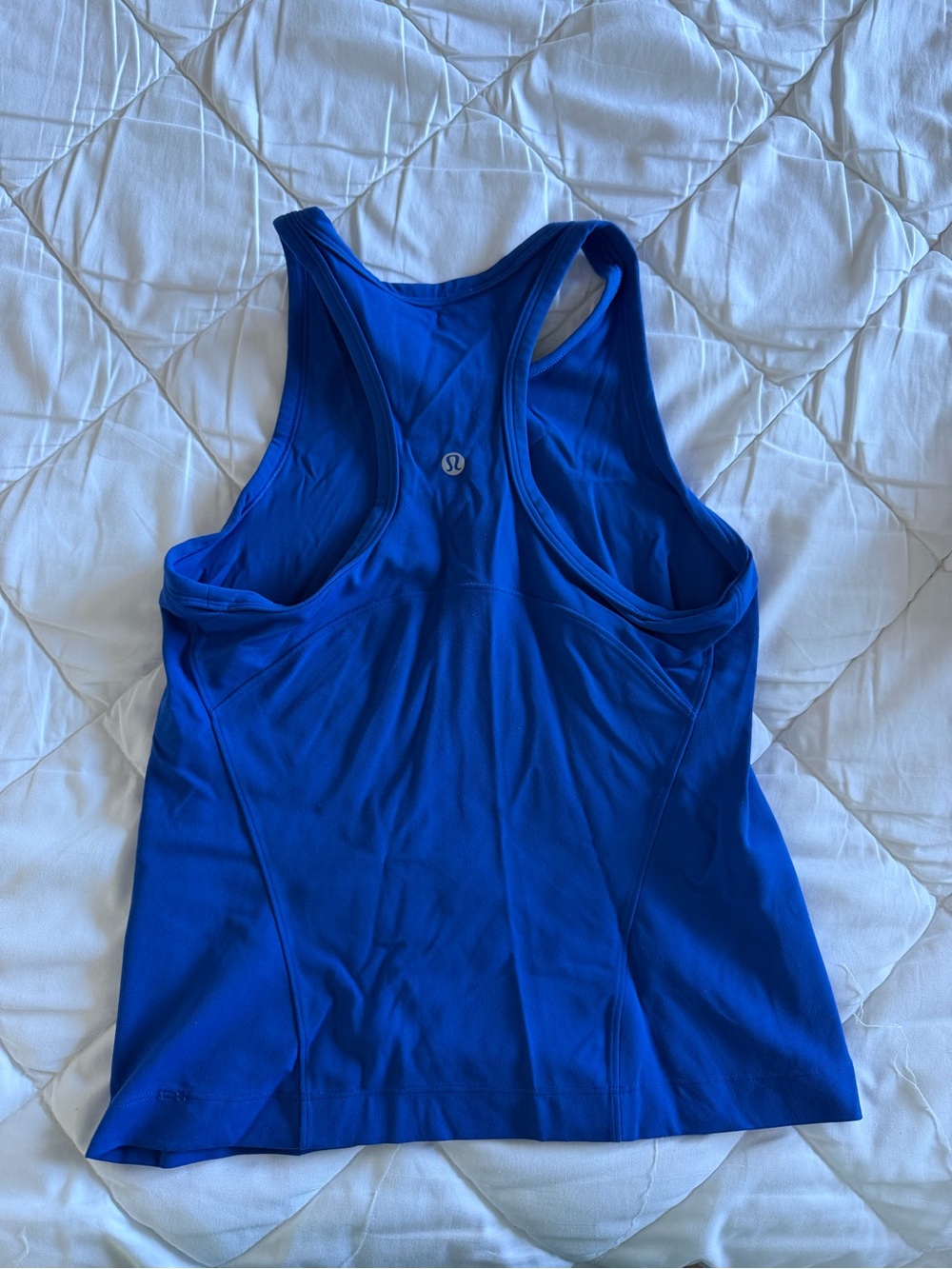 Lululemon Blue Racerback Tank Top - Picture 2 of 2